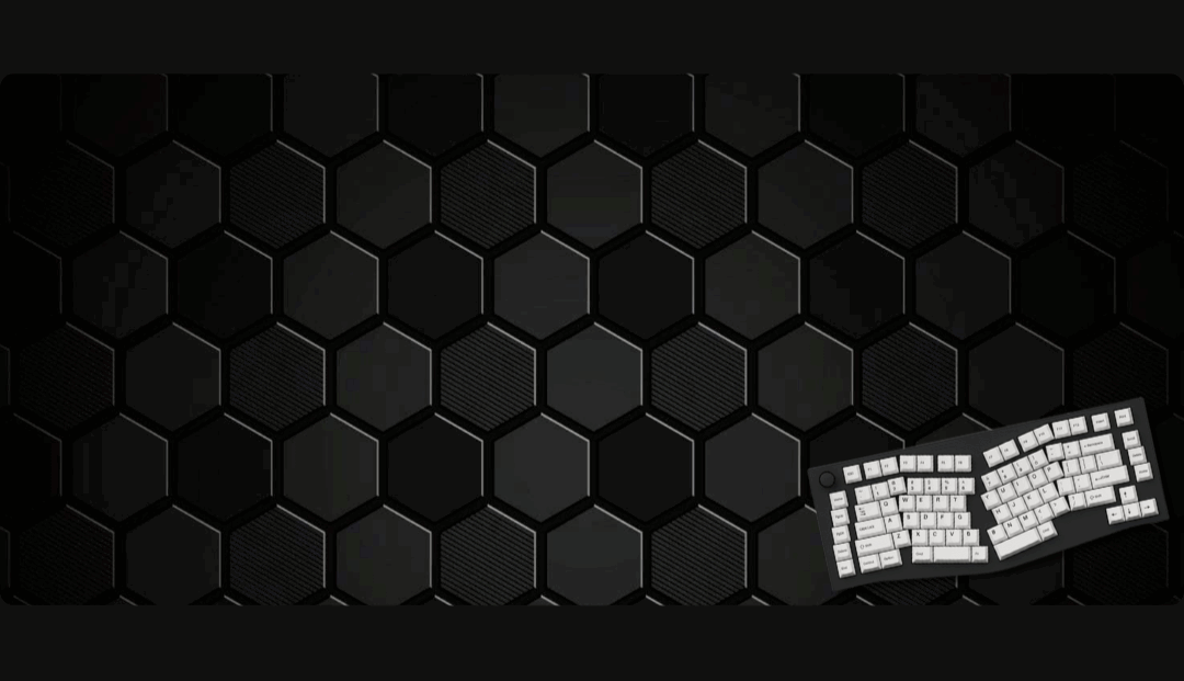 Carbon Fibre Hexagonal Mouse Pad