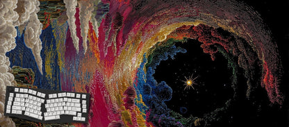 Celestial Déjà Vu Cosmic Surrealism Mouse Pads