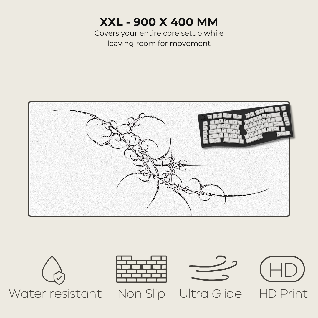 Cybersigilism Mousepads White XXL 6