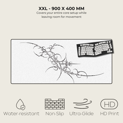 Cybersigilism Mousepads White XXL 6