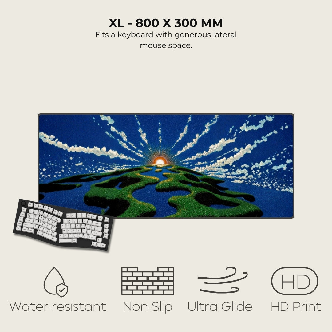 Genesis Cosmic Surrealism Mouse Pads XL