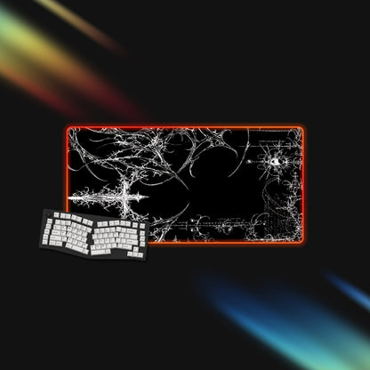 large barbed dominion rgb mousepad