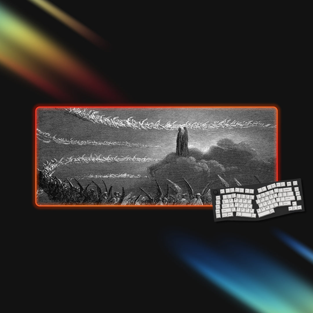 New XL RGB Spirits of Jupiter Mousepad