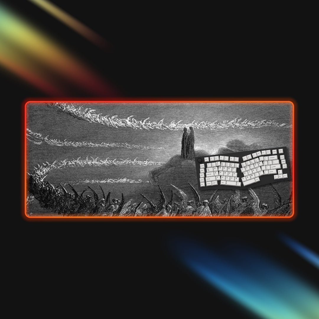 New XXL RGB Spirits of Jupiter Mousepad