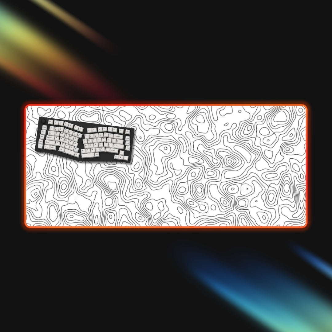 xxl isotherm rgb mousepad