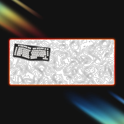 xxl isotherm rgb mousepad