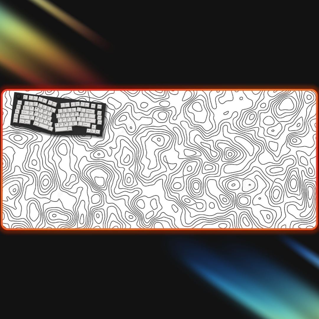xxxxl isotherm rgb mousepad