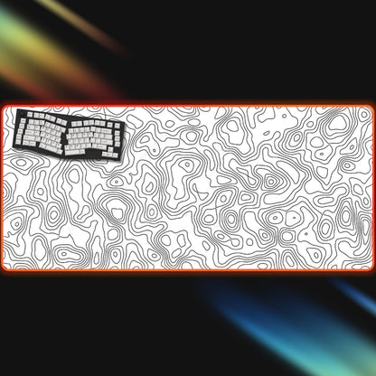 xxxxl isotherm rgb mousepad